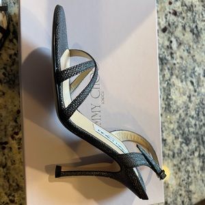 Jimmy Choo Stilettos worn once great condition. Comes with original box